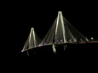 Ravenel Bridge at Night